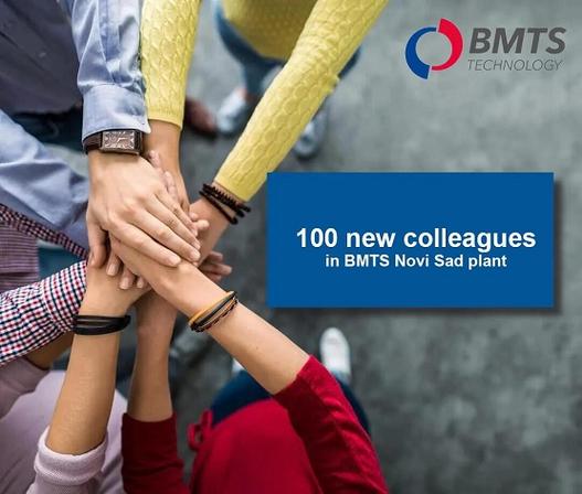 bmts塞尔维亚工厂迎来第100名员工